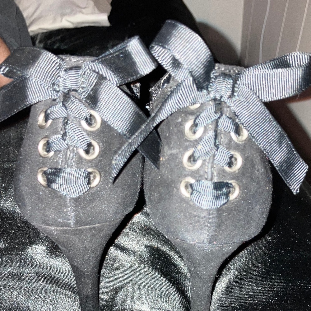Jelly pop bootie heels